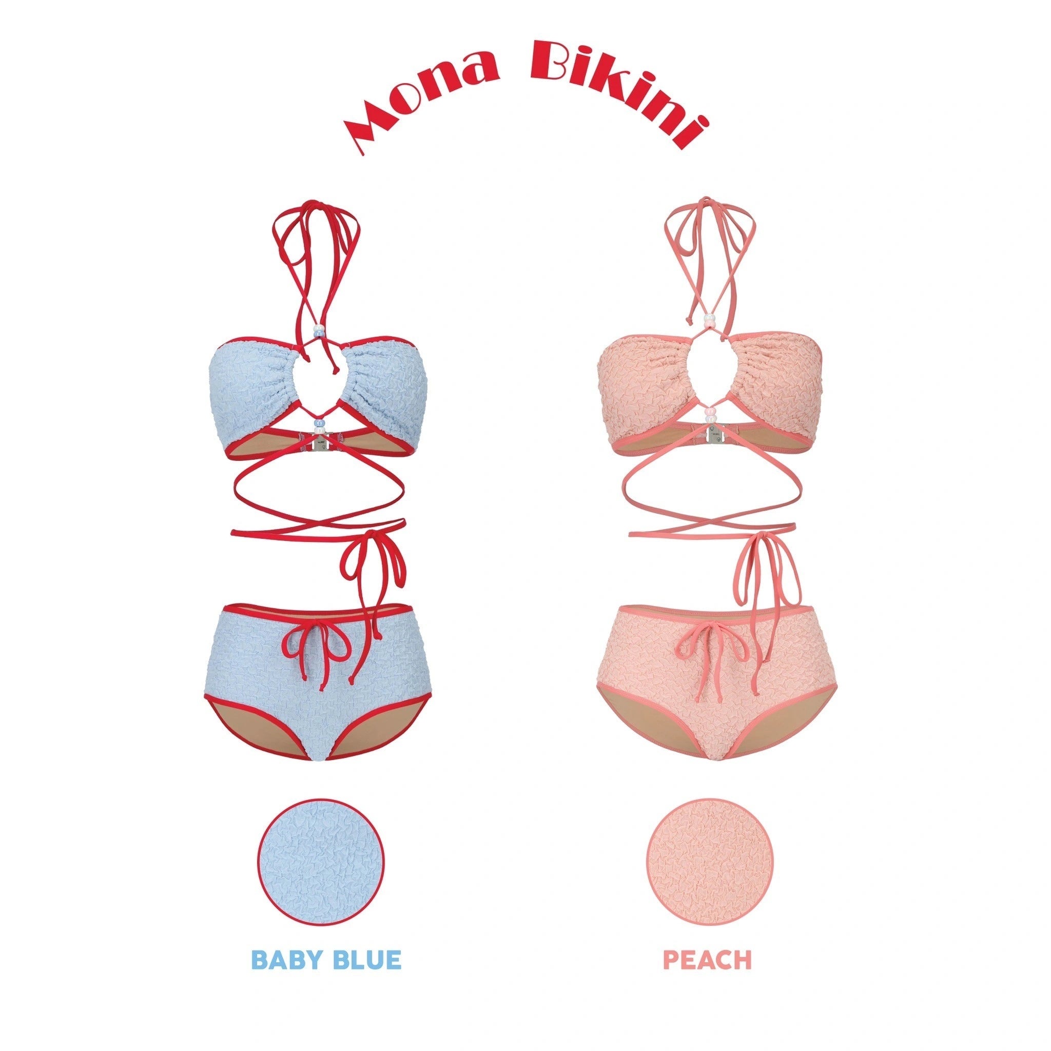 WILDBLUE YONDER Bikini Set / 2colors