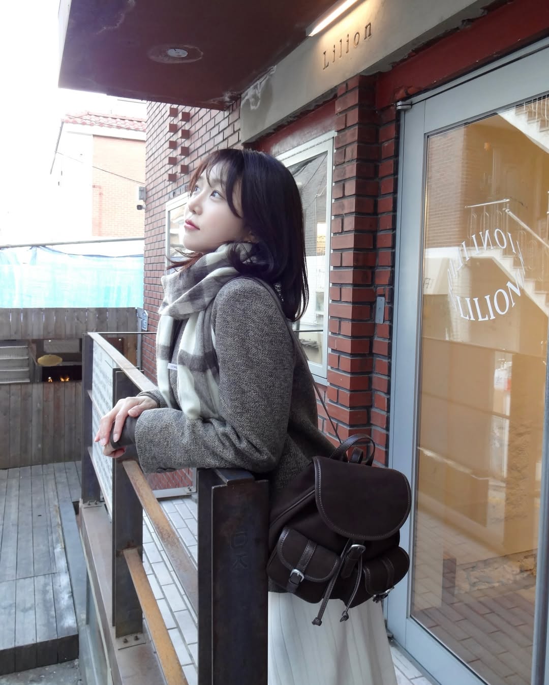 AHOHA Suede Keepin Bag Backpack / 2colors