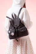 DRYROSE STRIPE POCKET BACKPACK