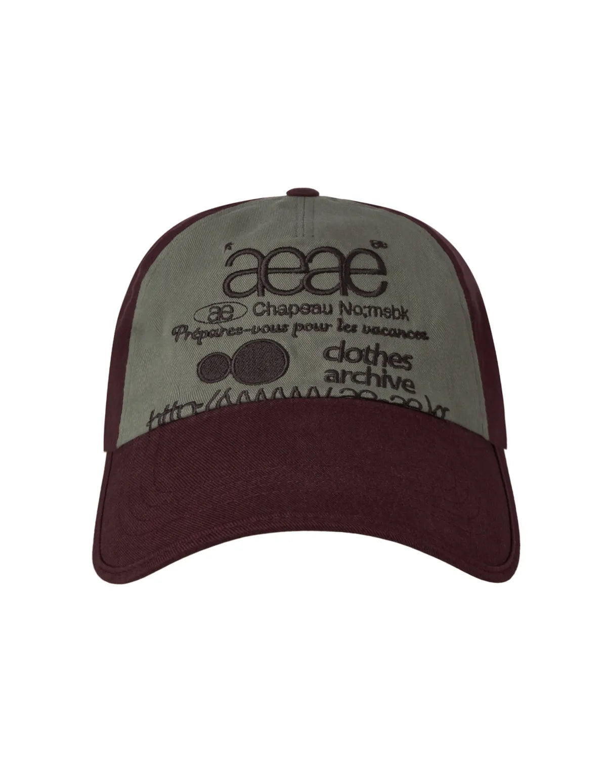 WEB LOGO 5 PANNEL BALL CAP / 6COLORS