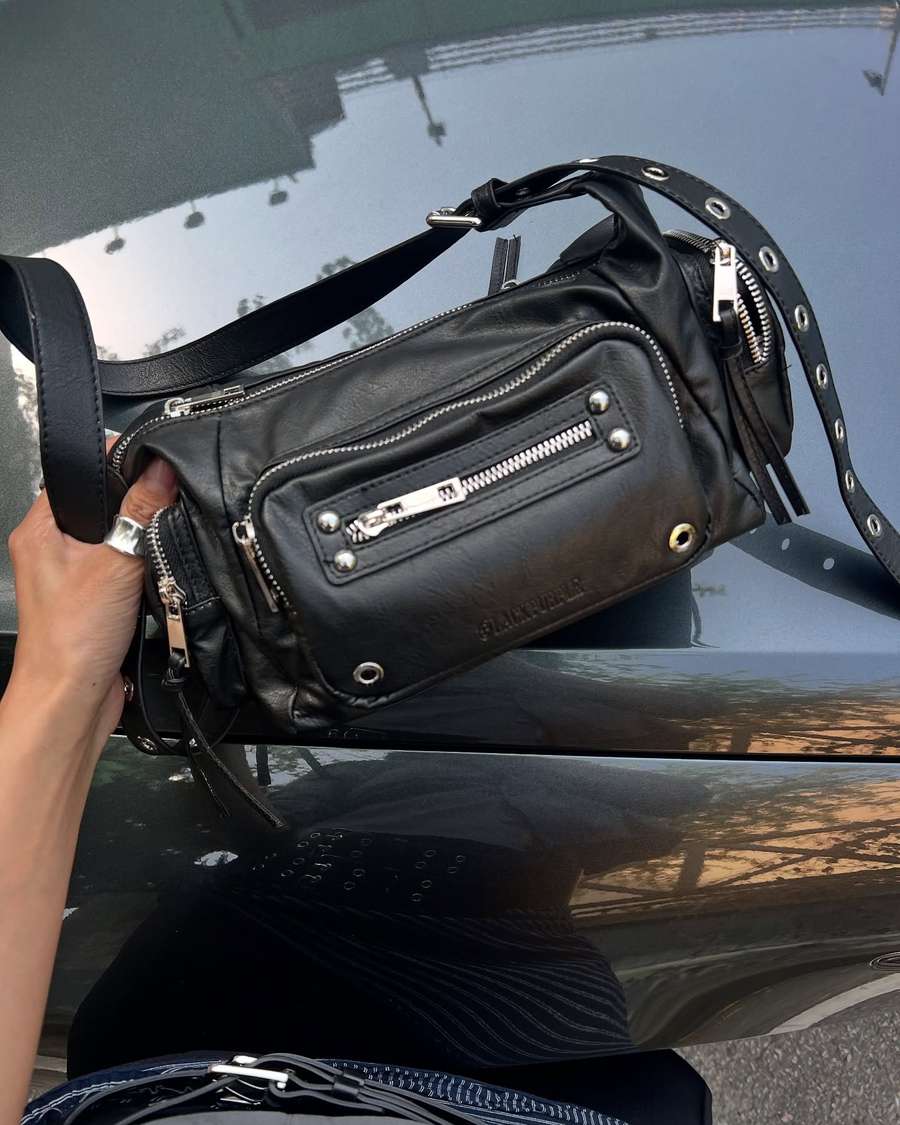 BLACKPURPLE Marco Bag / Black