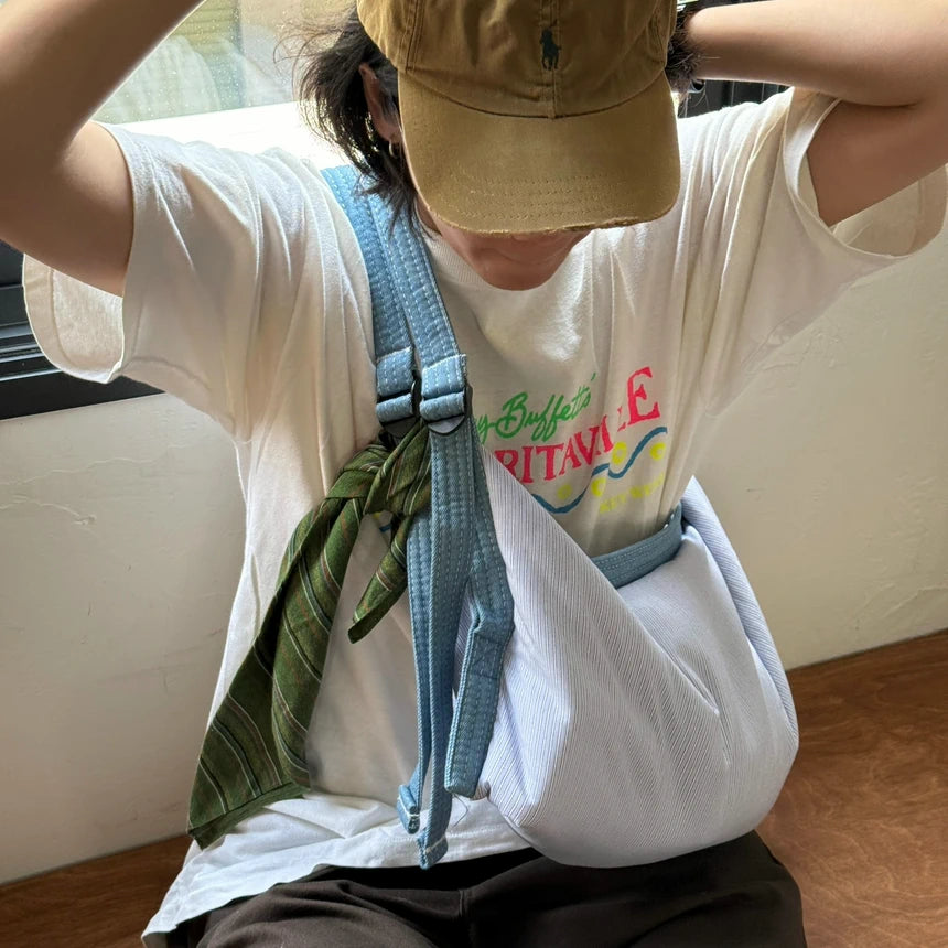 [官方代理] Dachshund Bag - Blue Powder Strippy🦓