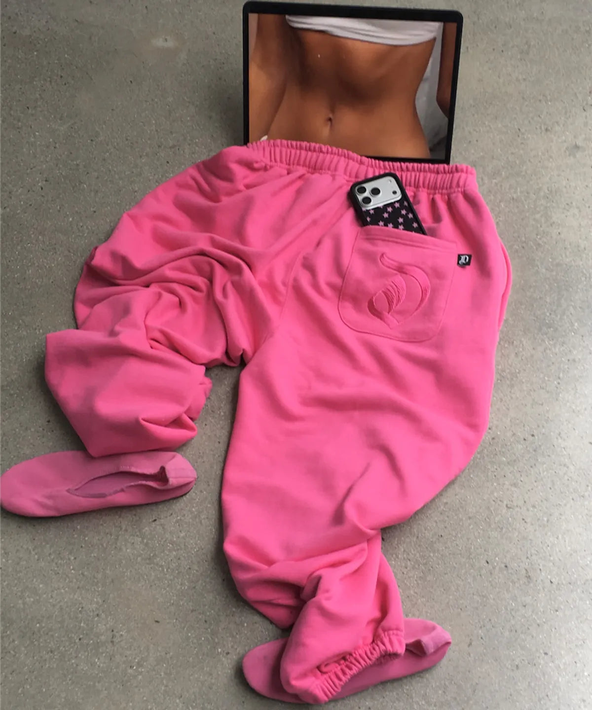 [ODOR] MOLLY WIDE JOGGER_4 COLORS