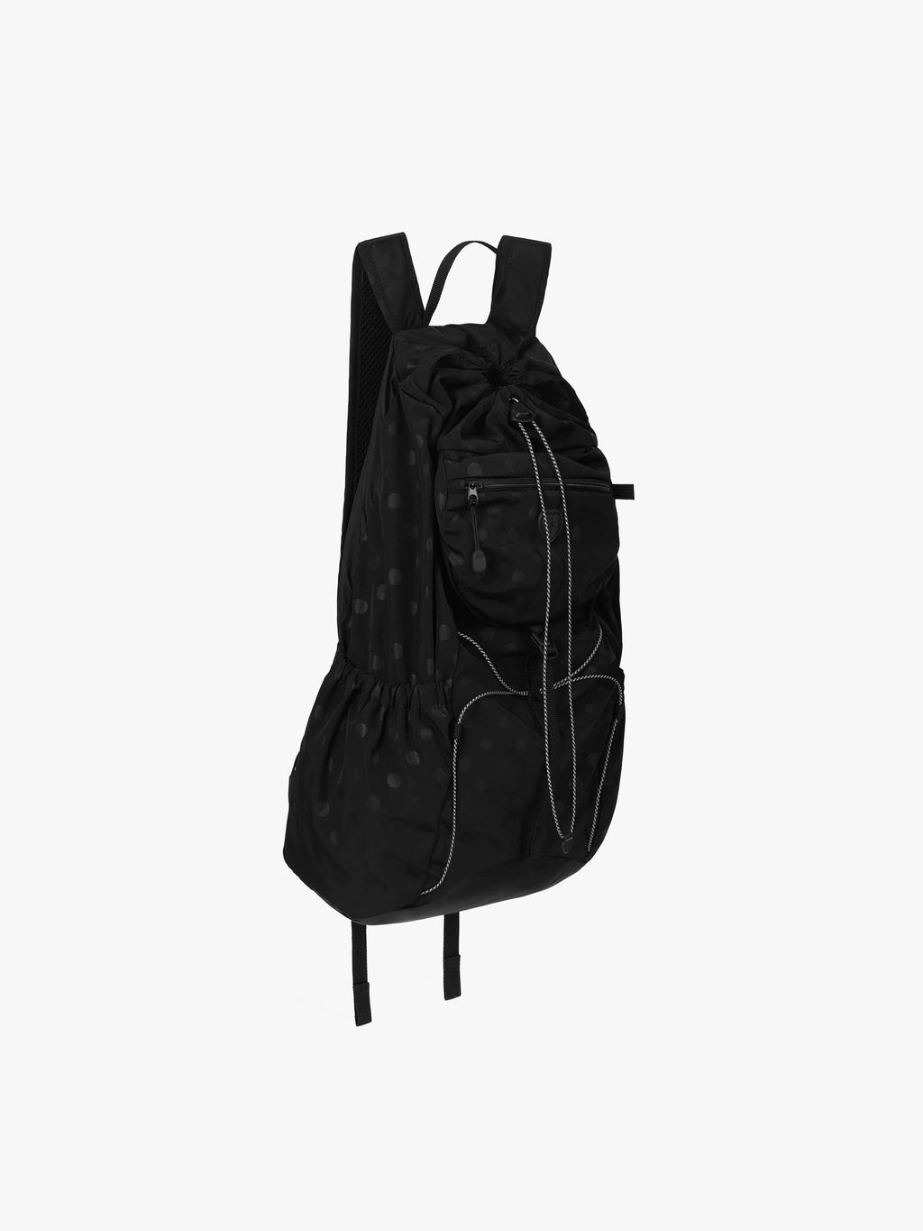 AIRY POCKET BACKPACK - DOT BLACK