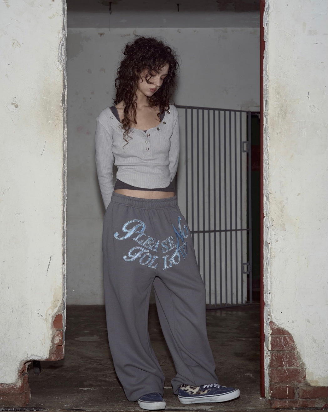 PLEASENOFOLLOW 24FW Bunny Snap Button Top / 8colors