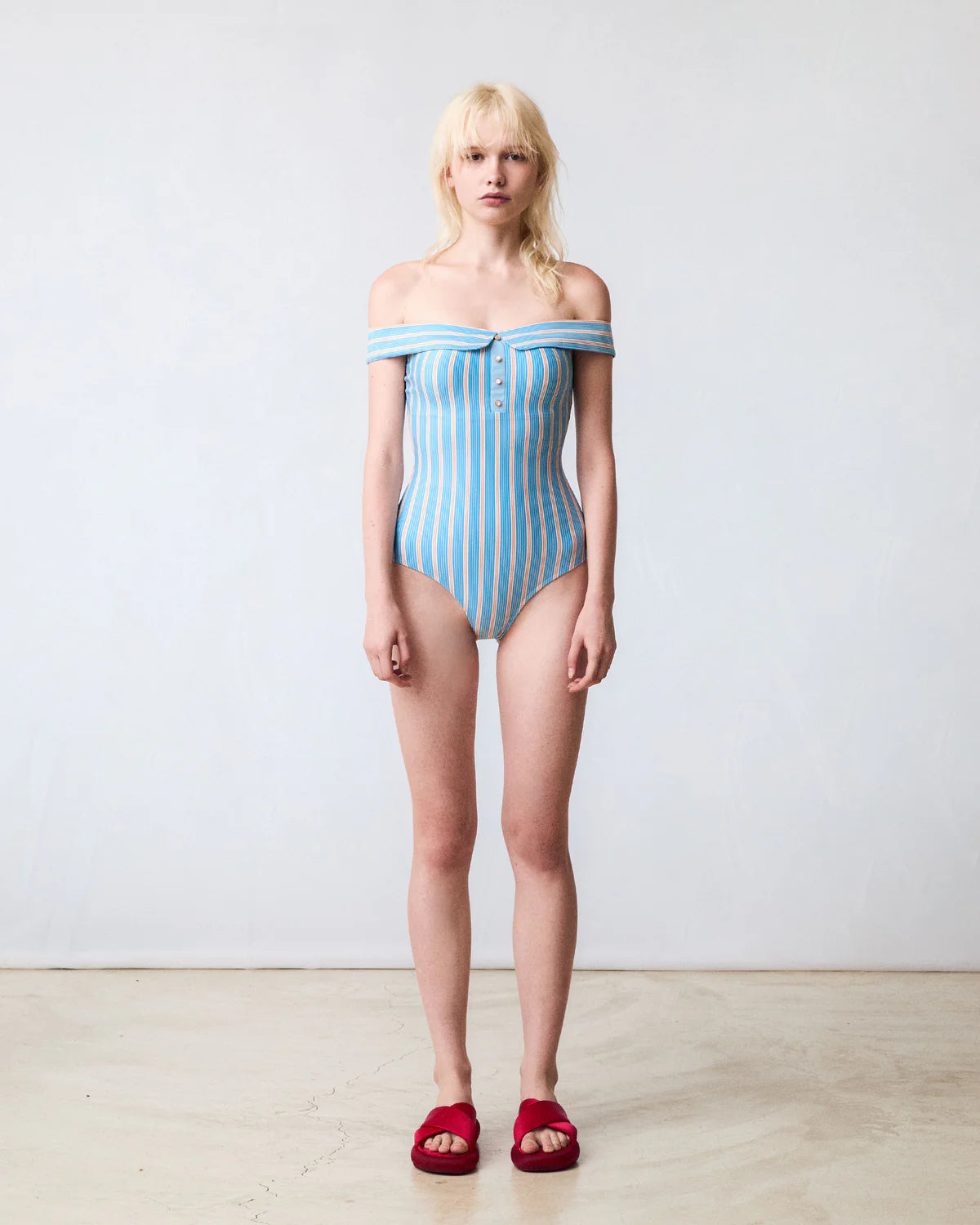 APRILPOOLDAY GWEN ONE PIECE / SUNRISE BLUE-ORANGE