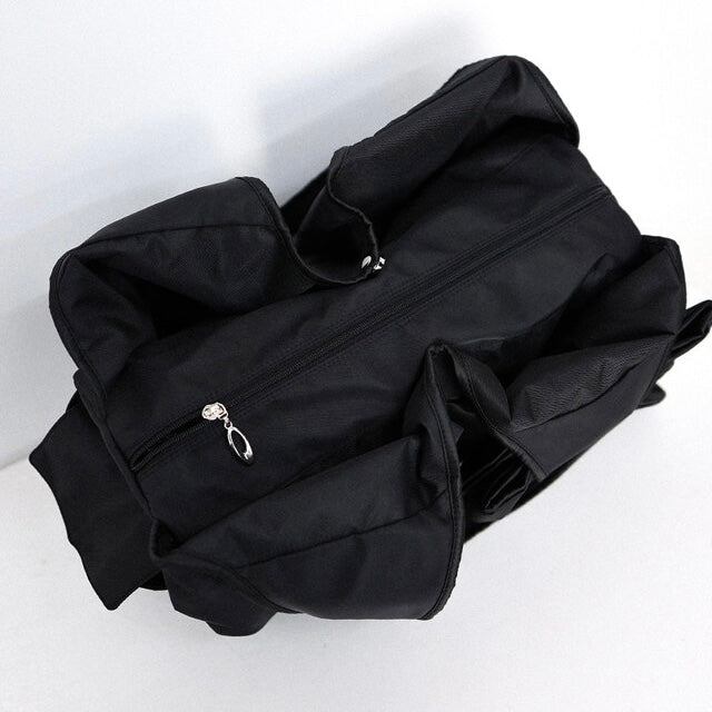 siweol Bow Shoulder Bag / Nylon Black