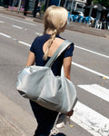 Heeari Aurora Shirring Duffel Big Bag / silver