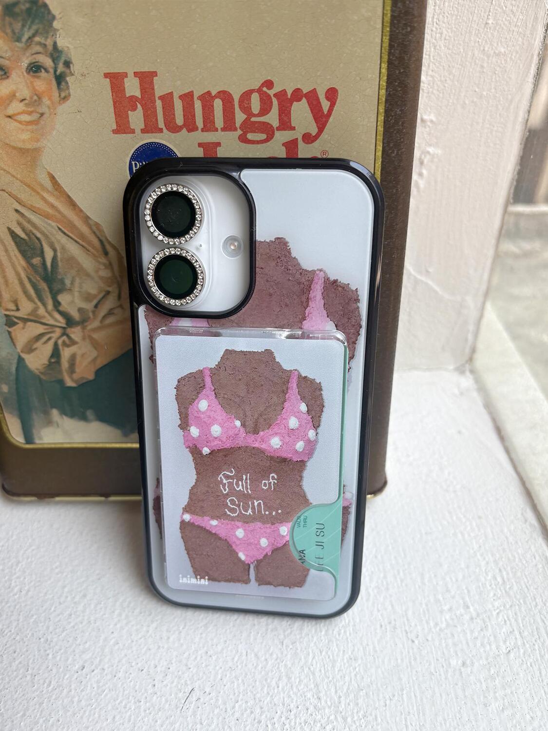 pink dot bikini phone case (有magsafe!!)