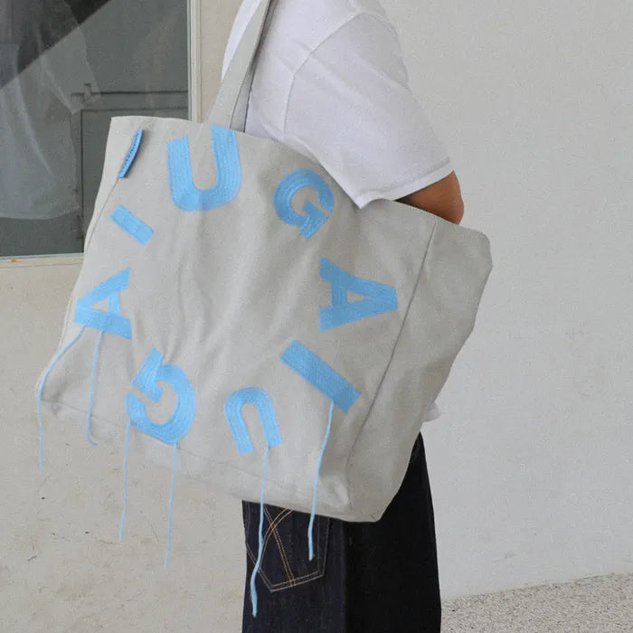 IUGA Big Shopper Bag (Grey)