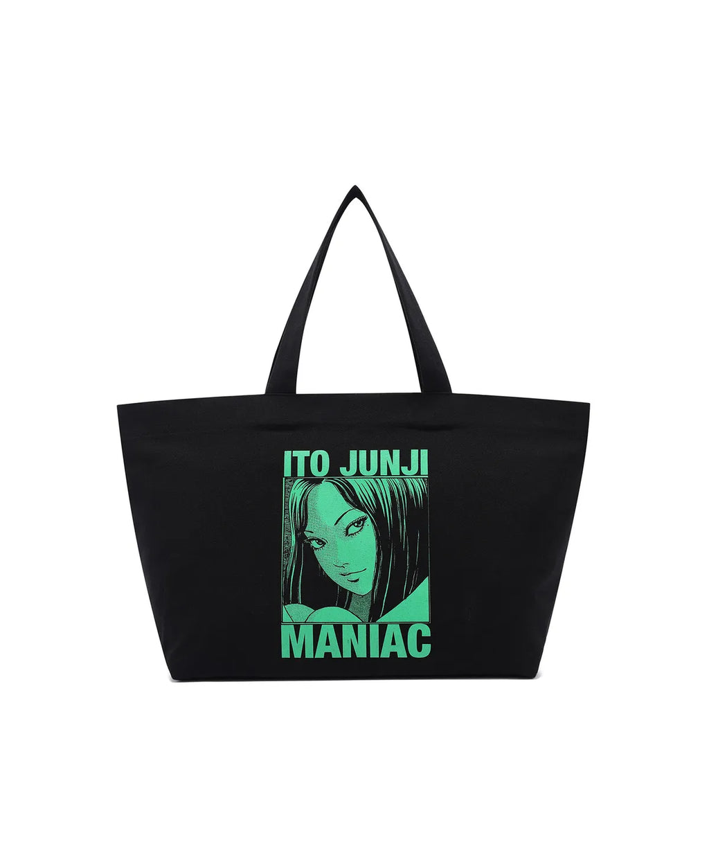 niceghostclub JUNJI ITO MANIAC TOMIE BIG TOTE BAG [BLACK]