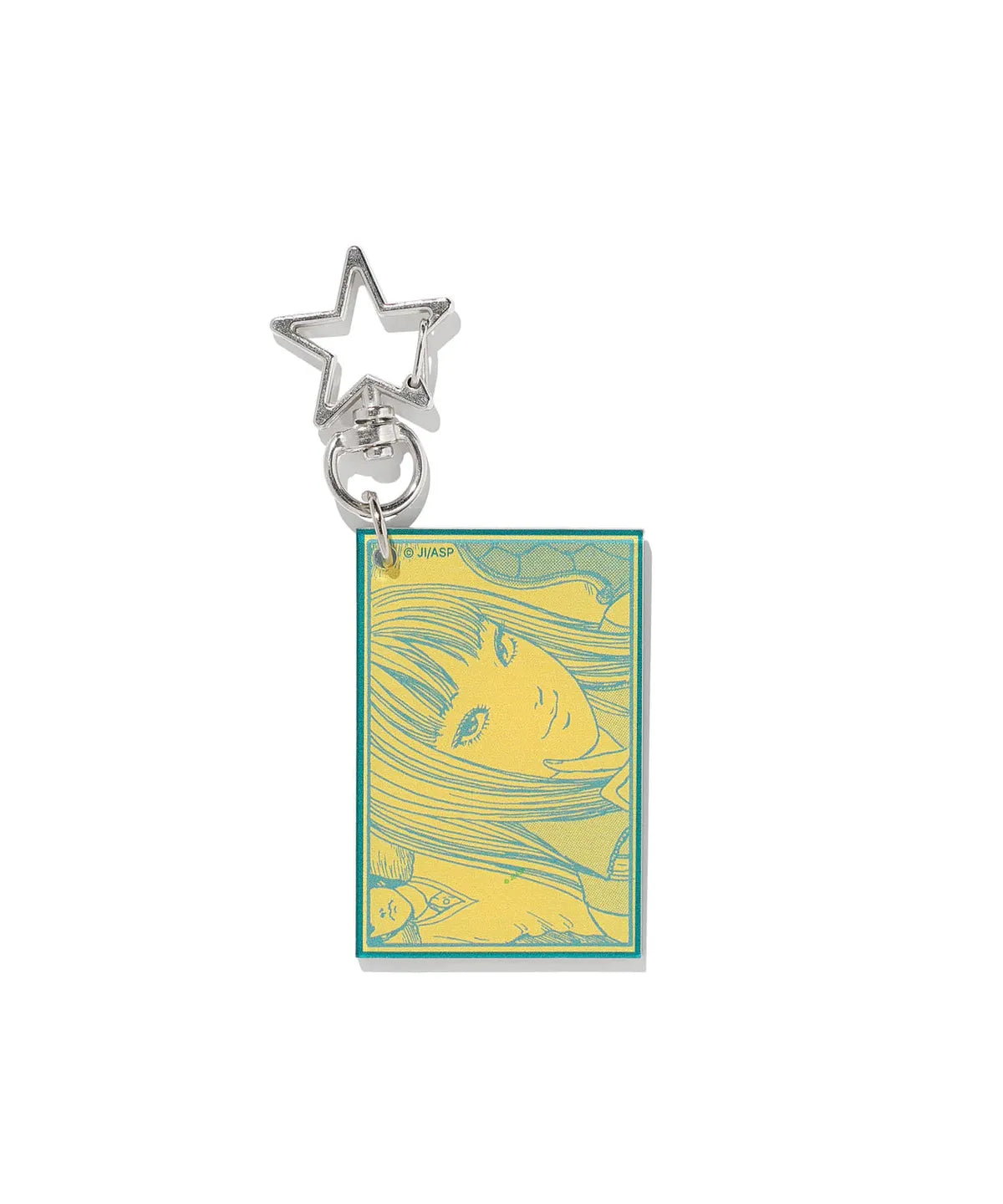 niceghostclub JUNJI ITO MANIAC TOMIE SQUARE ACRYLIC KEYCHAIN [YELLOW]