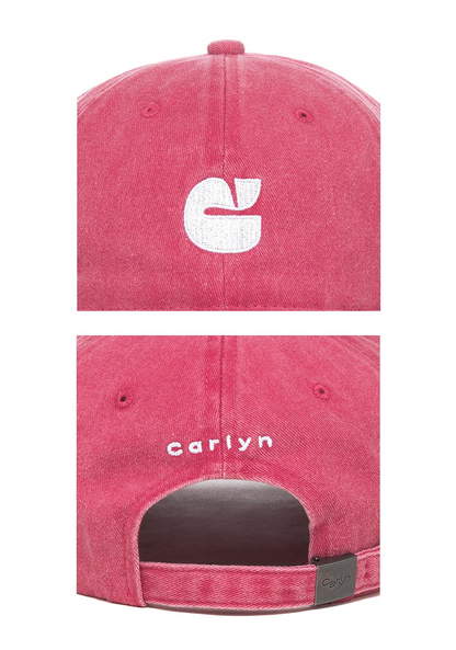 CARLYN New Logo Washed Cap - 4colors