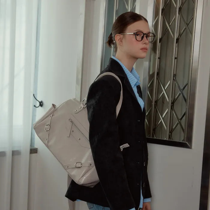 ANC STUD RING BAG_3COLORS