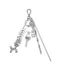 Silver IUGA Keyring