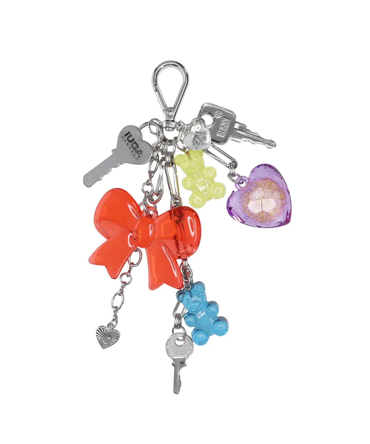 Colorful Ribbon Keyring