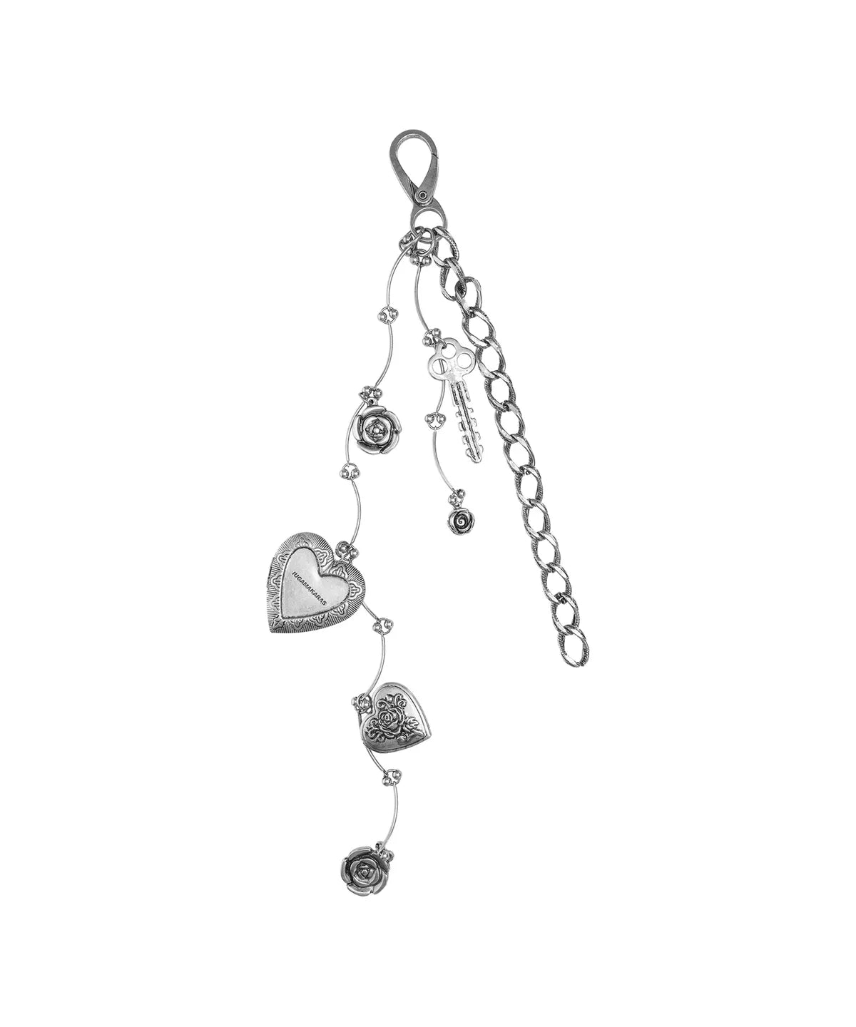 Antique Heart Keyring