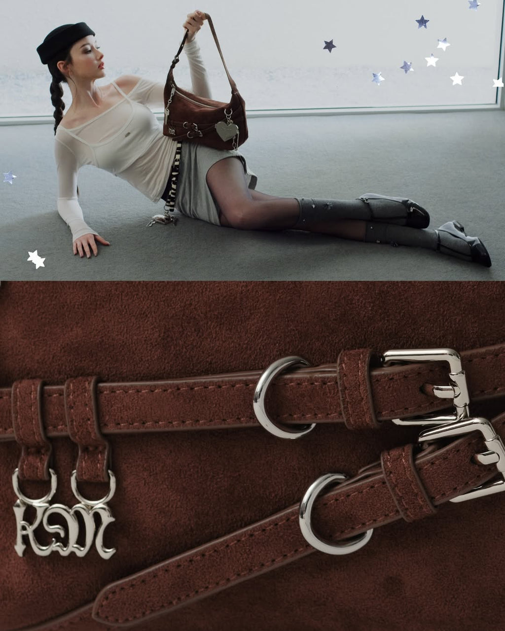 Komé Amour Bag (cross/shoulder) - 4colors