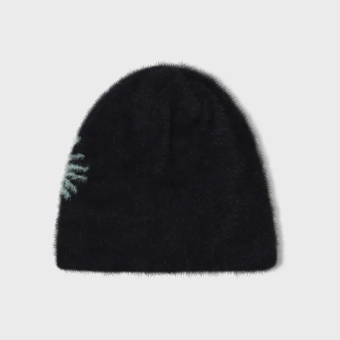 SUNLOVE Cali Shaggy Beanie Black
