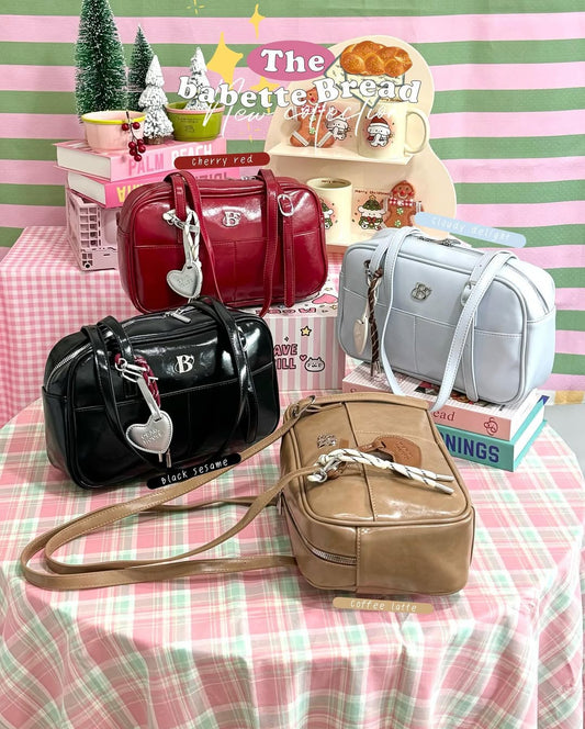 [NEW collection💖] The Babette Bread Shoulder Bag / 6colors (肩帶可調節!!)