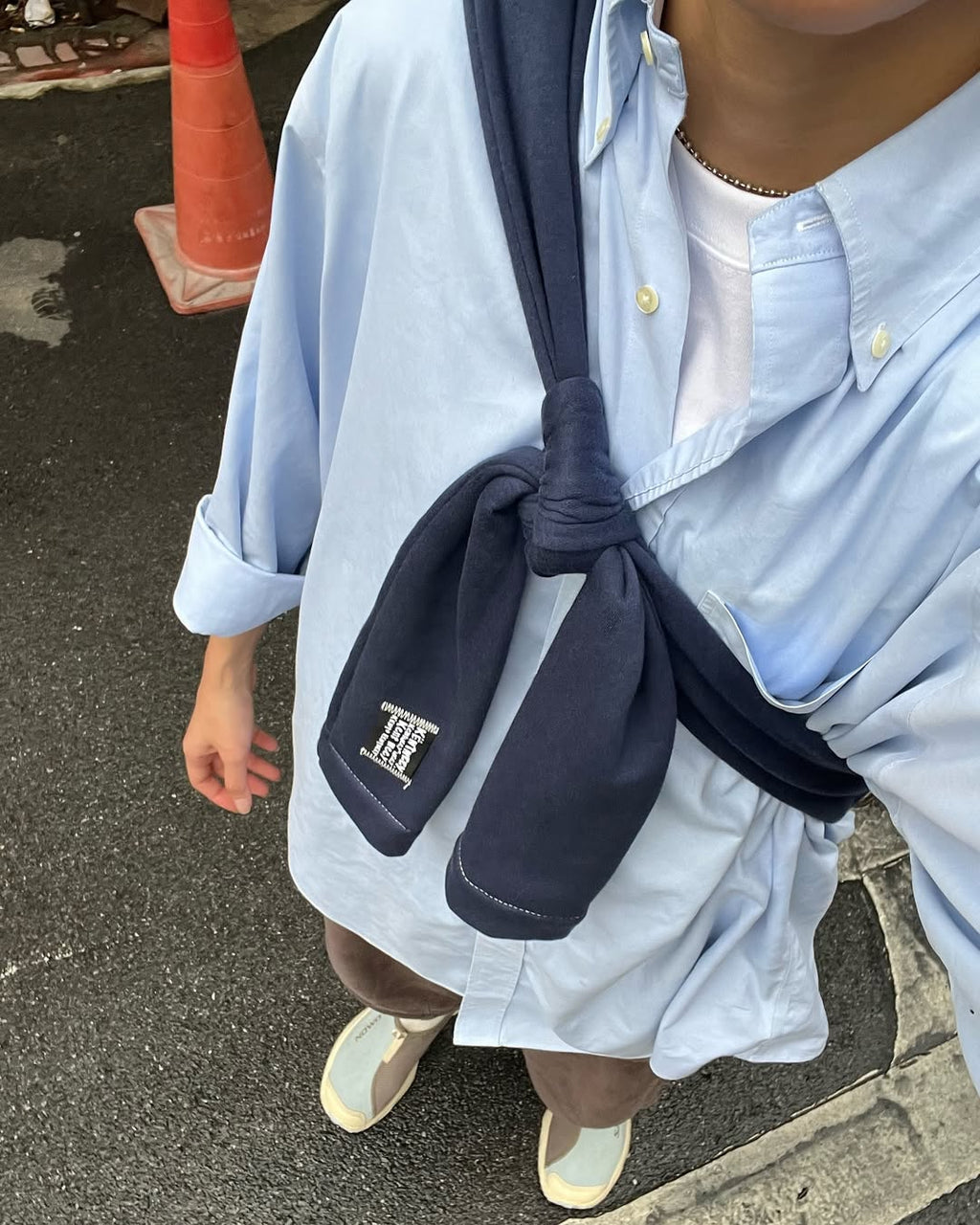 [香港現貨✨] [官方代理💣] KENTNEEY 3-WAY SWEATER DAILY WINDY BAG - YANKEES