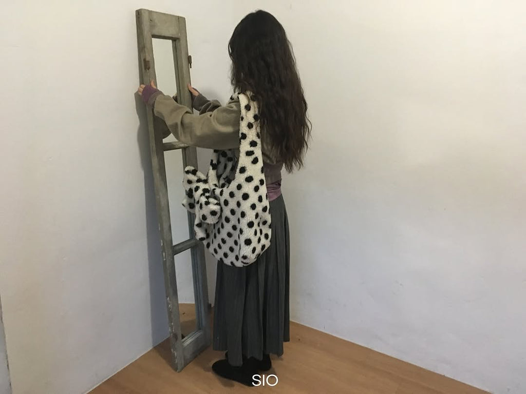 [Asa同款🎀] SIO SEOUL FLUFFY SHOULDER BAG / 5colors