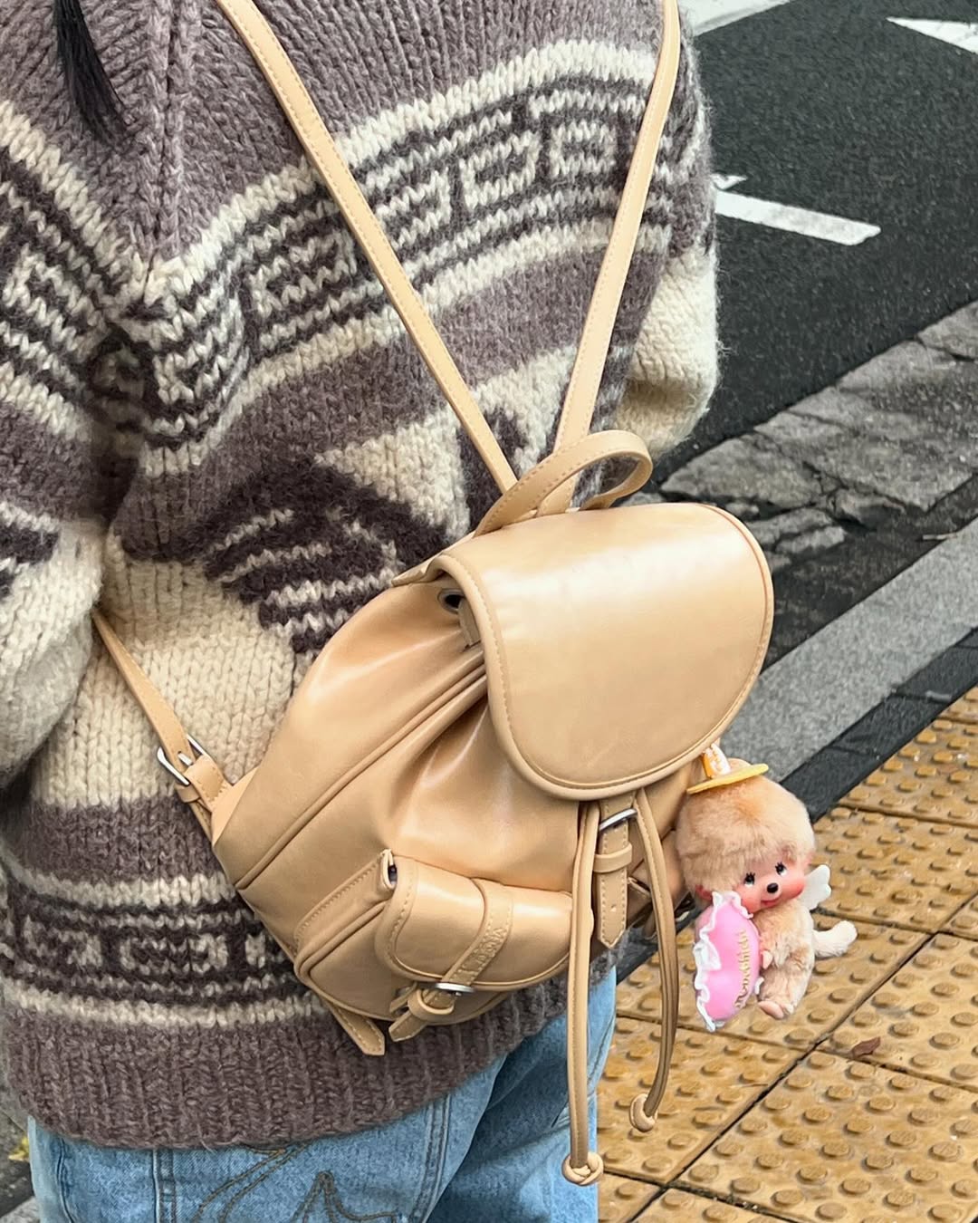 AHOHA Leather Keepin Bag Backpack / 5colors