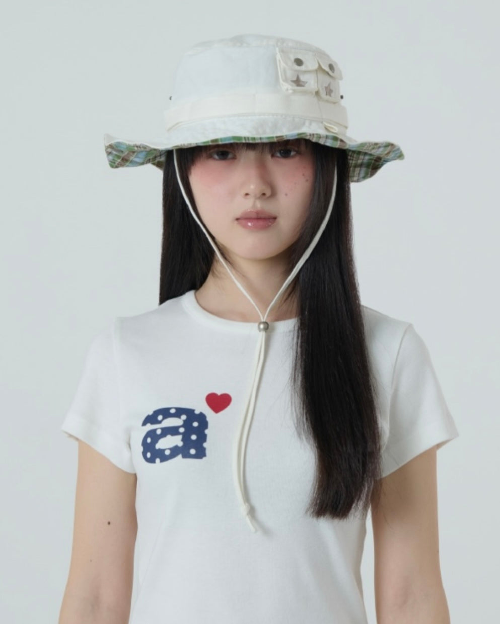 aeae SAFARI BUCKET HAT / IVORY