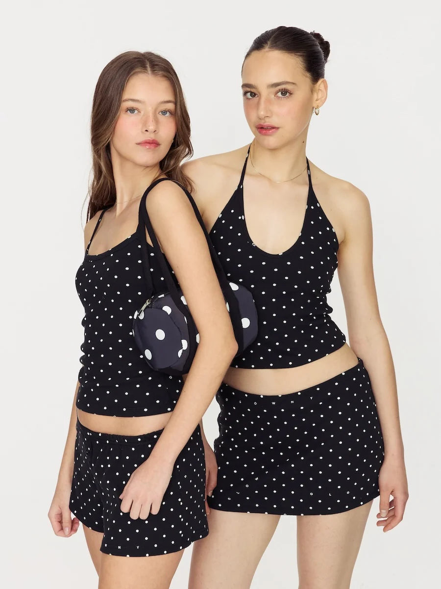 GLOWNY DIDI PILLOW BAG PETIT / ONYX FLECK