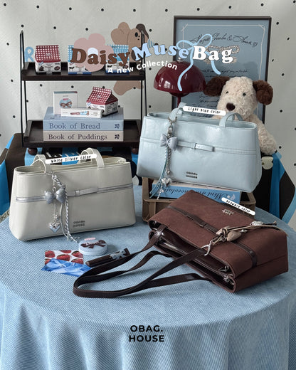 𝑯𝒐𝒍𝒊𝒅𝒂𝒚 𝑺𝑨𝑳𝑬 [香港現貨✨] [獨家代理🎀] Daisy Muse Ballerina Shoulder Bag - 6colors