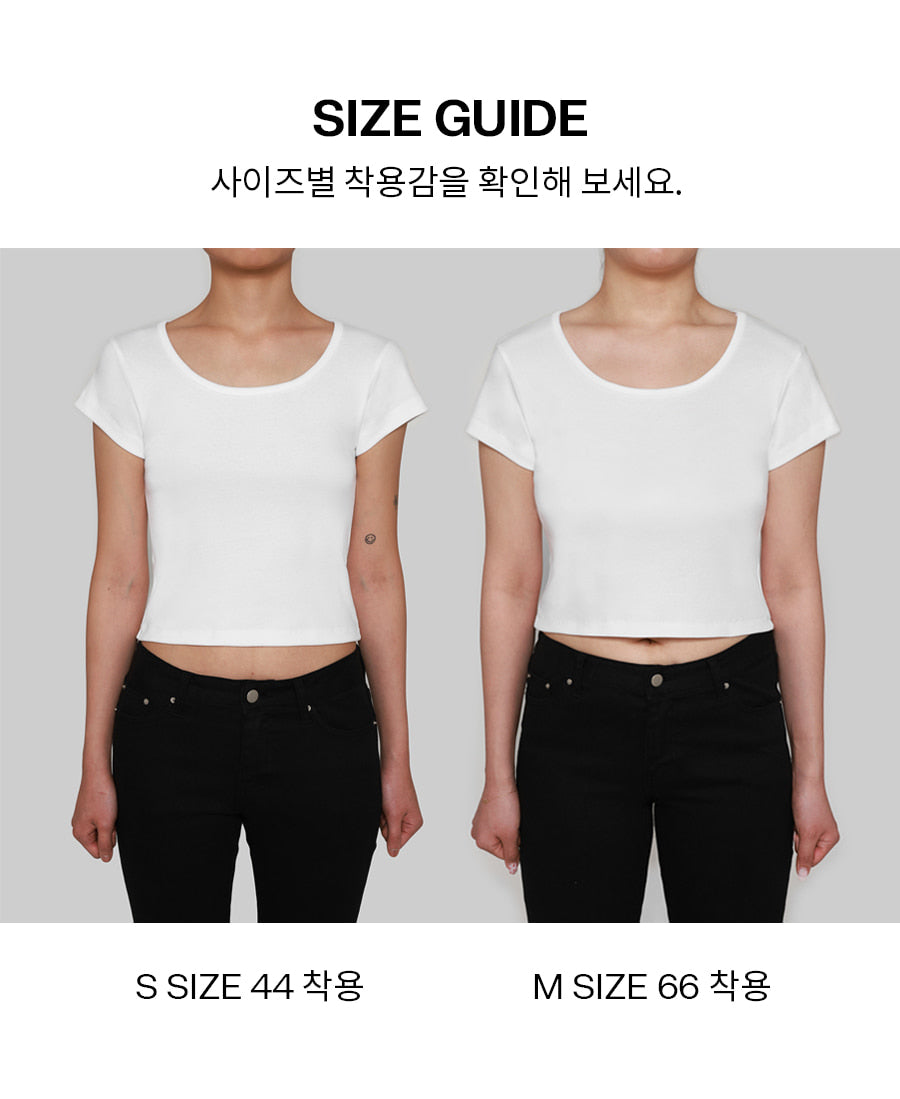 [韓國銷量破千][B-BASIC] Cool Standard U Neck Tee / 4colors