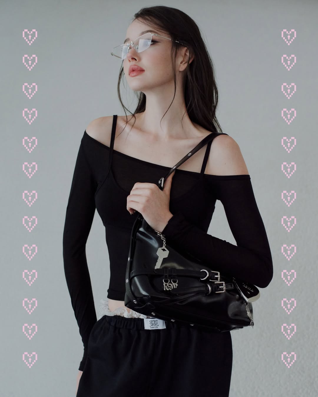 Komé Amour Bag (cross/shoulder) - 4colors