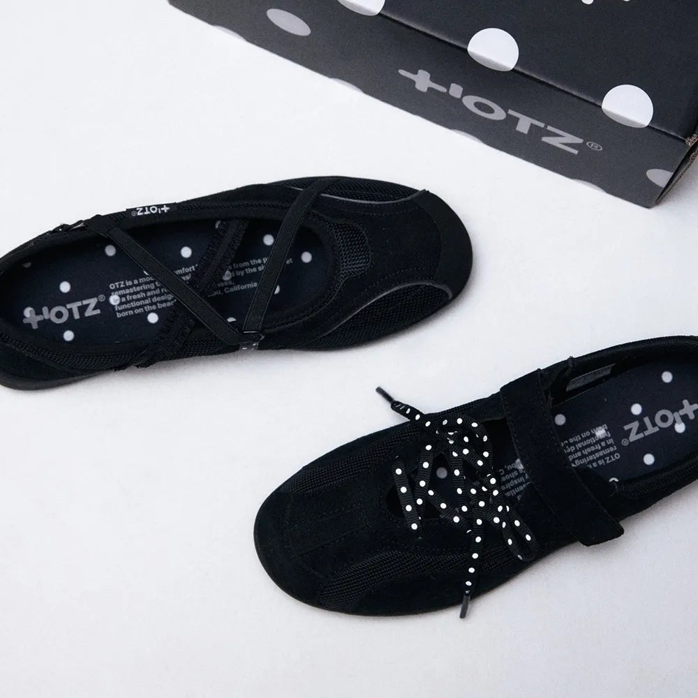 OTZ [:DOT EDITION] Romary Suede Lace-up Sneakers