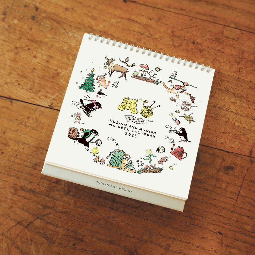 韓國文創 chocolateye 2025 desk calendar (by Yeonju Choi)