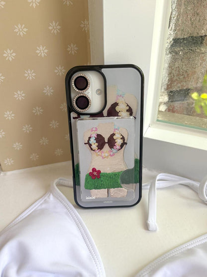 Hawaiian bikini phone case (有magsafe!!)