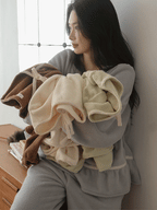 J'eu Rowney Lace Sleeping Pajama Set 4colors