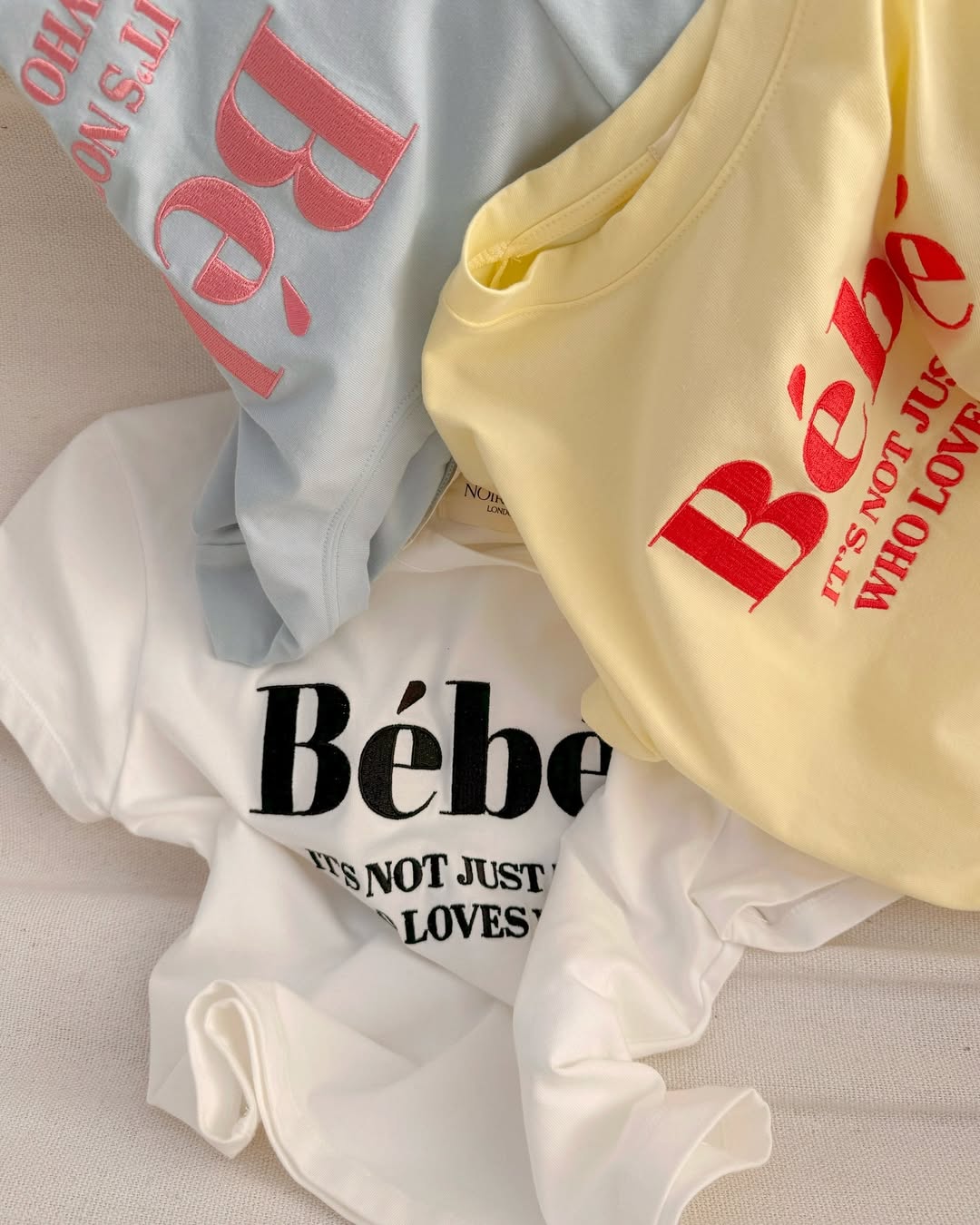 NOIRNINE Bébé Crop T-shirts / 5colors