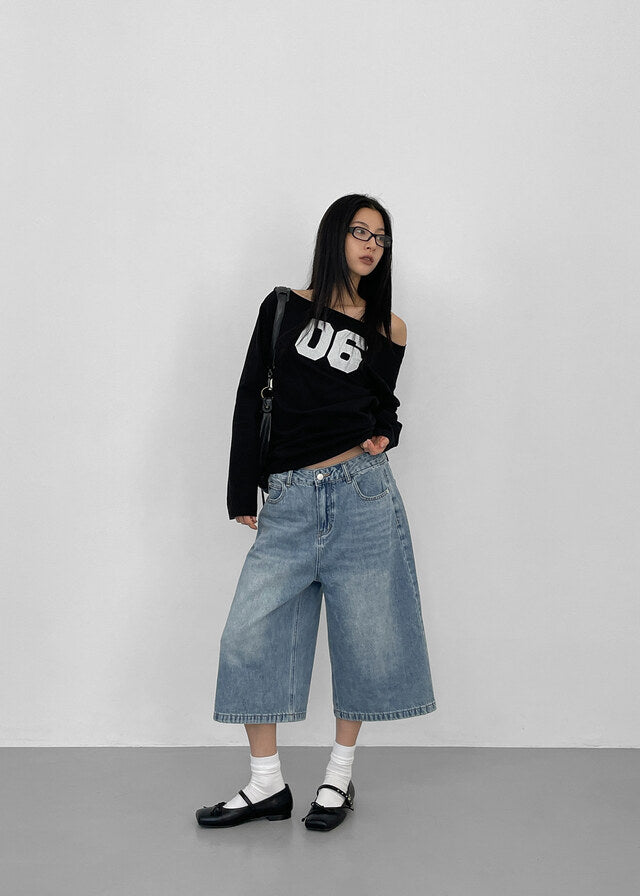 [kr] Periti Boatneck Print Long Sleeve T-shirt / 3colors