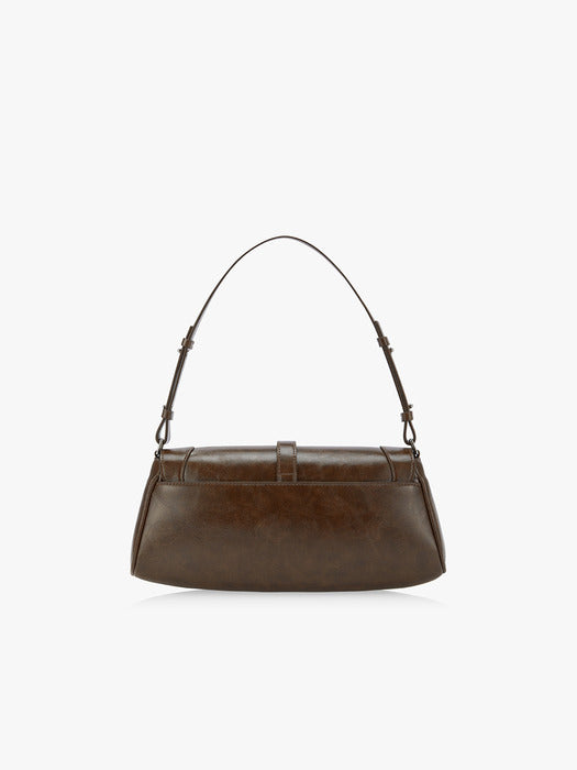 FINDKAPOOR Becky Shoulder Bag Medium / Dark Brown