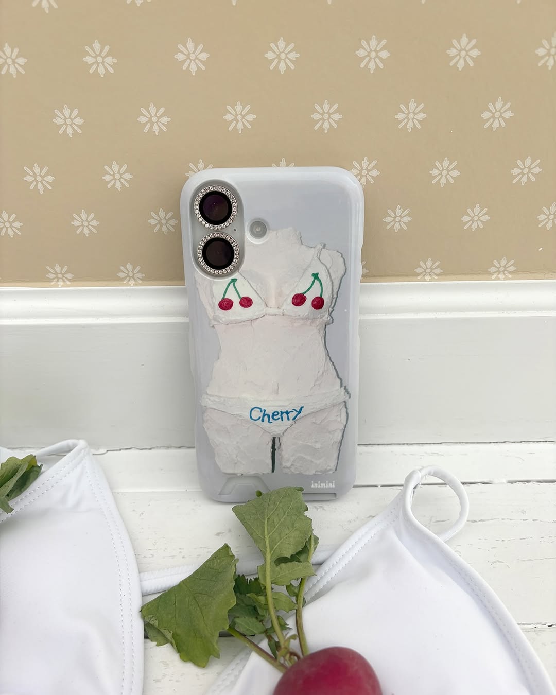 cherry bikini phone case (有magsafe!!)