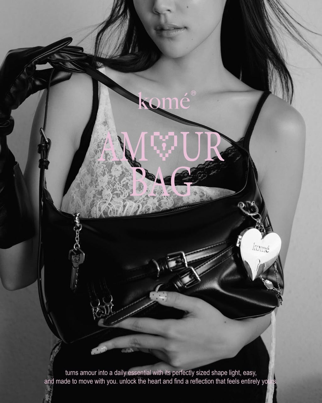 Komé Amour Bag (cross/shoulder) - 4colors