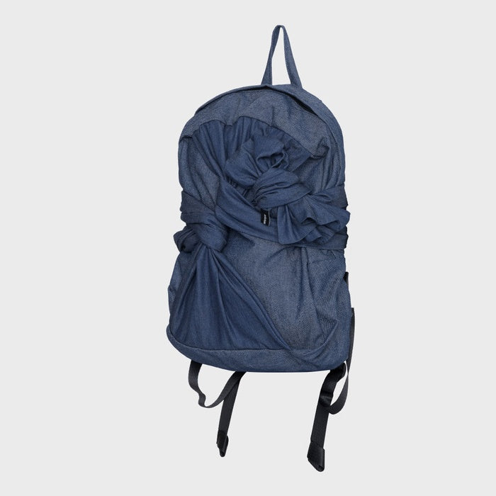 IUGA KNOTTED BACKPACK / DENIM DEEP BLUE