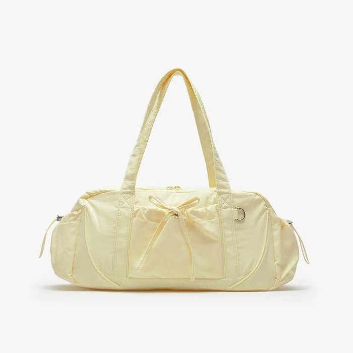 NB New Balance Glossy Ribbon Duffle Bag / Yellow