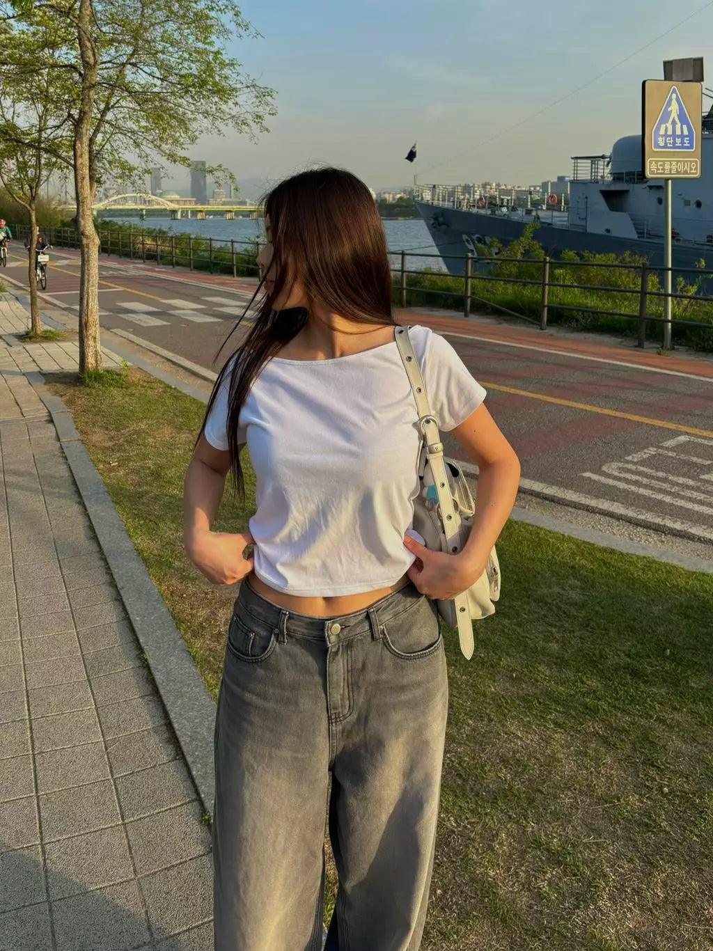 [韓國銷量5000+][B-BASIC] Cool Boatneck Tee / 3colors