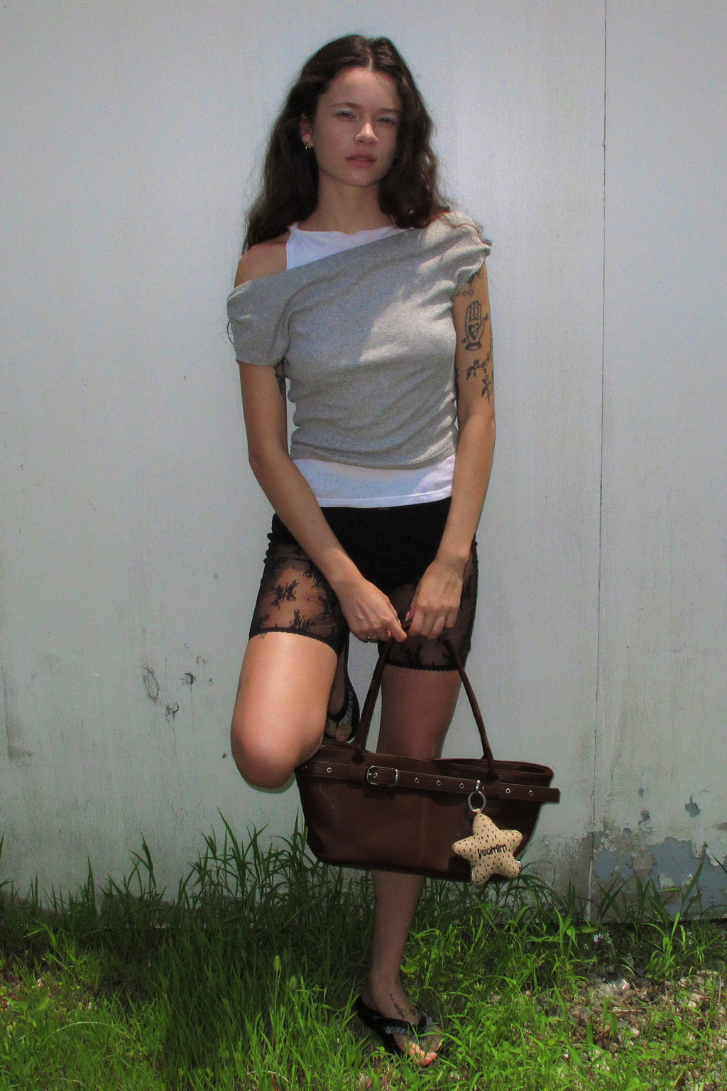 YEOMIM belted boat bag (espresso)