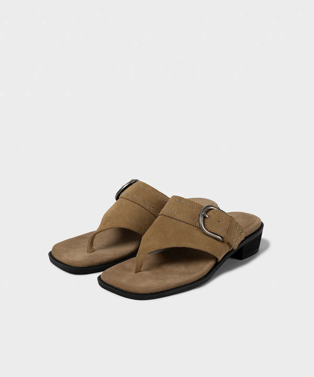 [KHIHO] STUDIA BUCKLE FLIP-FLOP_2 COLORS