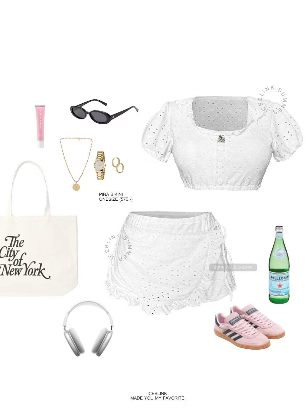 iceblink Pina Lace Set