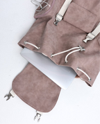 siweol Bow String Backpack / Indie Pink