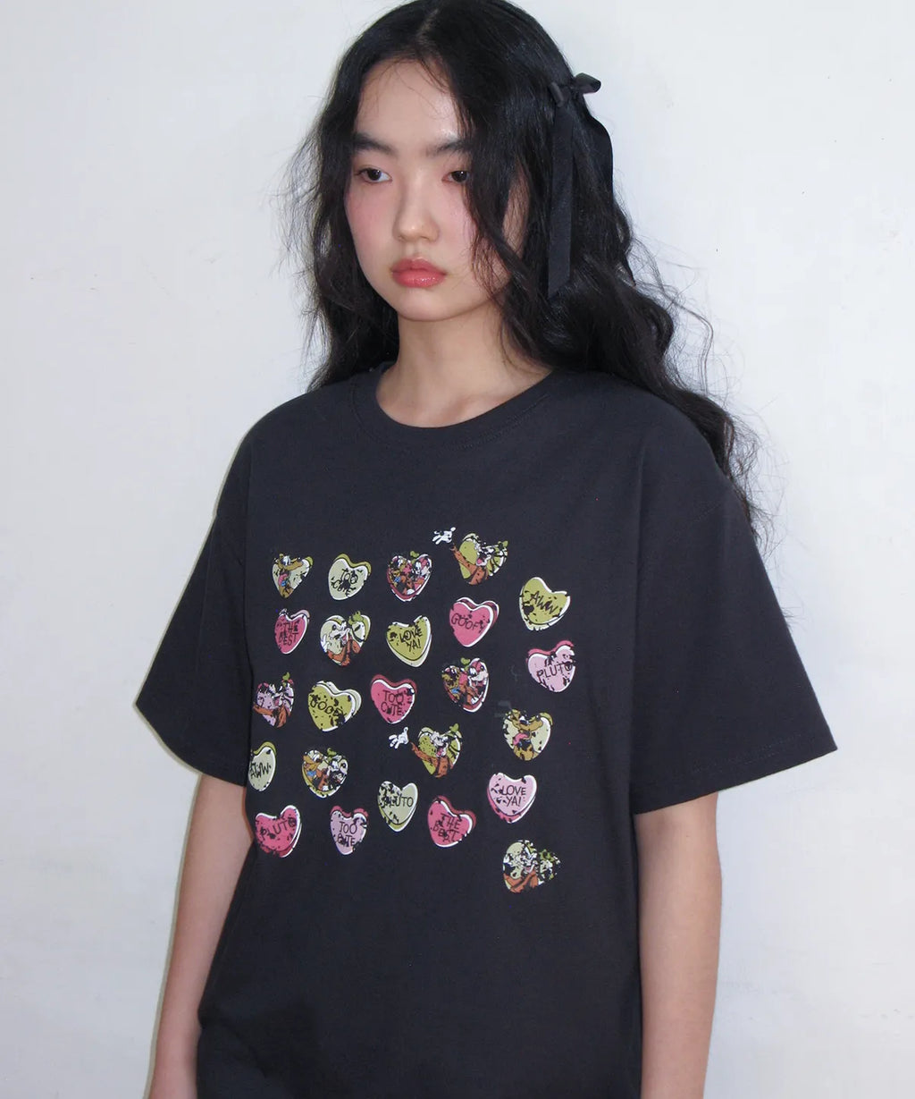 Ames-Worldwide x Disney GOOFY AND PLUTO TEE  / 2colors