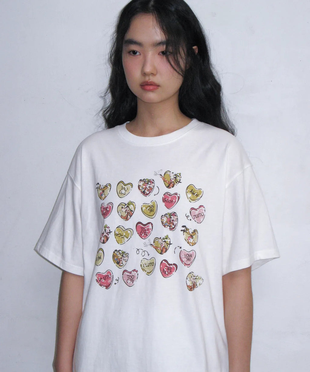 Ames-Worldwide x Disney GOOFY AND PLUTO TEE  / 2colors